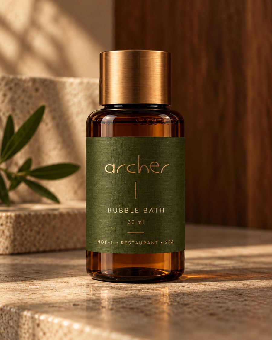 Archer bubble bath