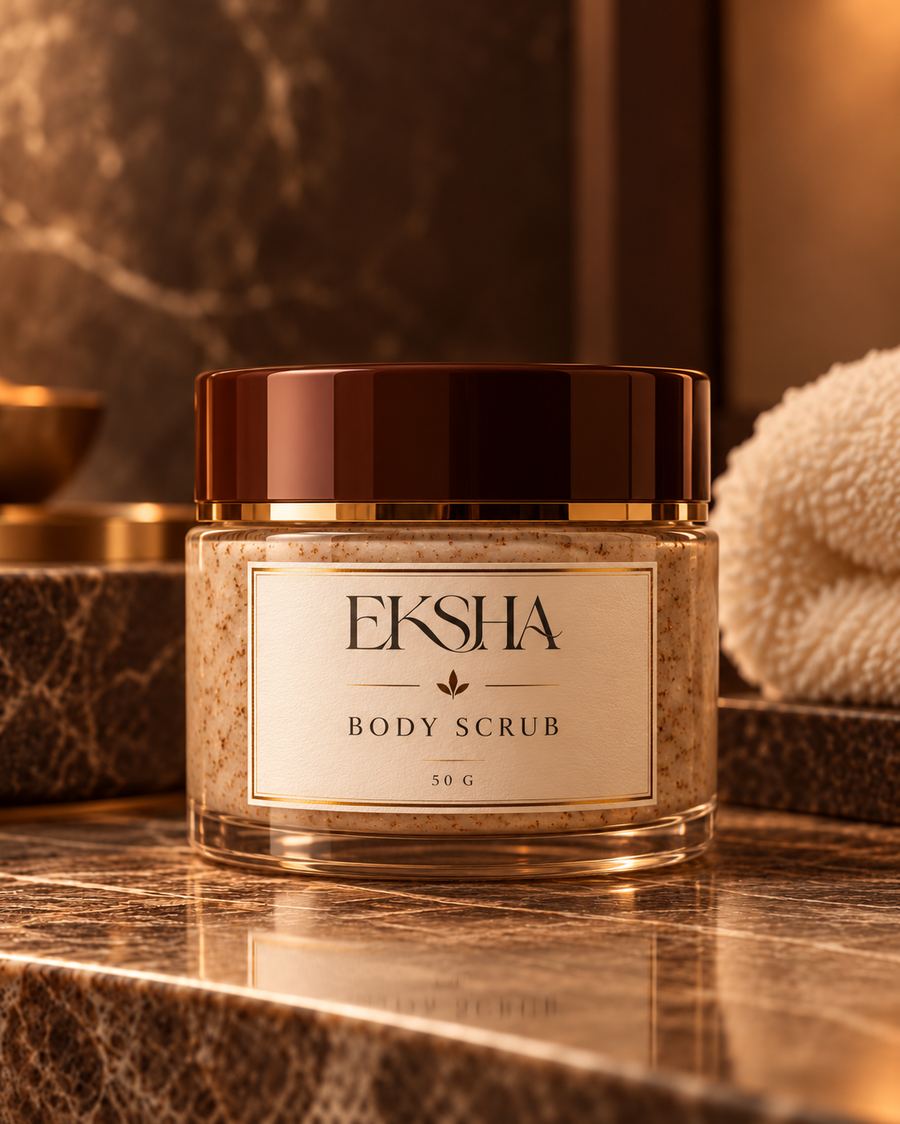 EKSHA body scrub