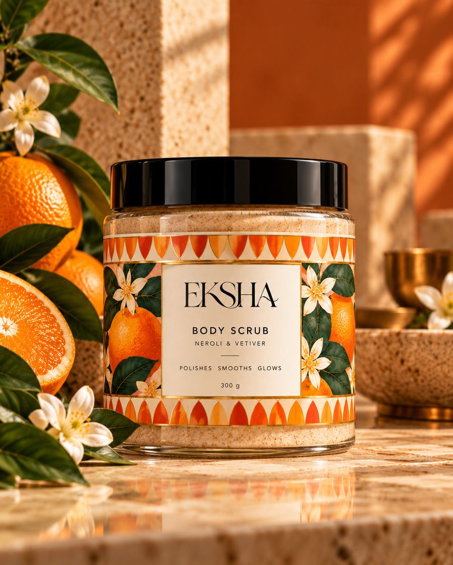 EKSHA body scrub