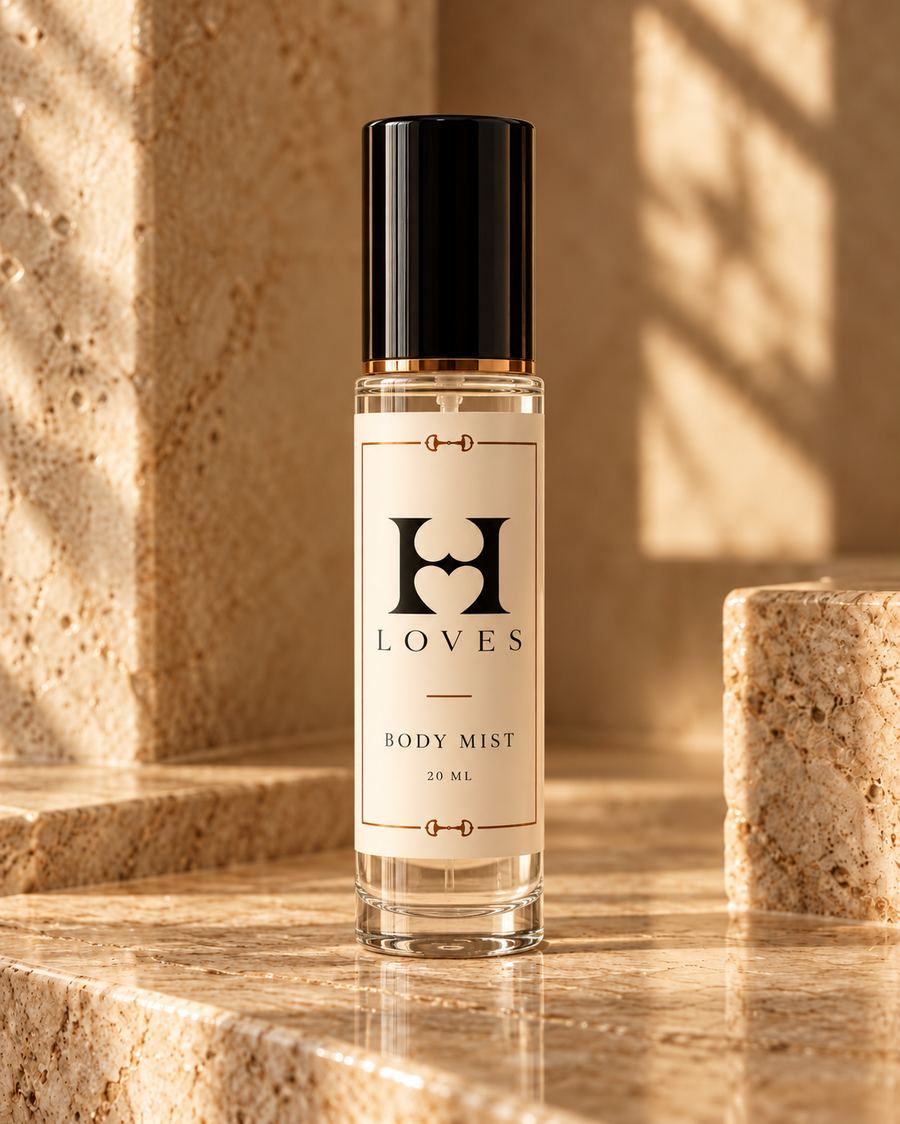 H Loves body mist