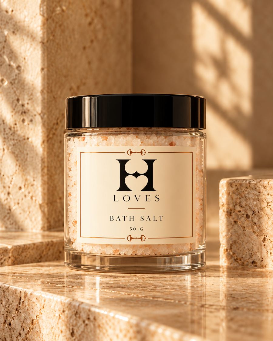 H Loves bath salt