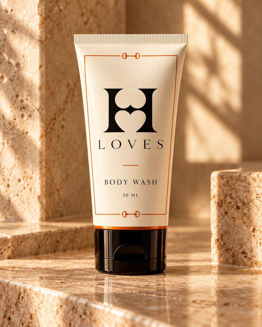 H Loves body wash