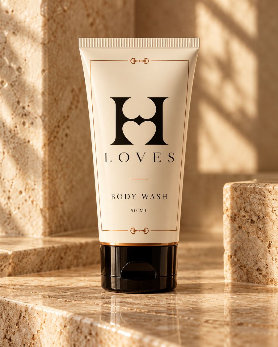 H Loves body wash