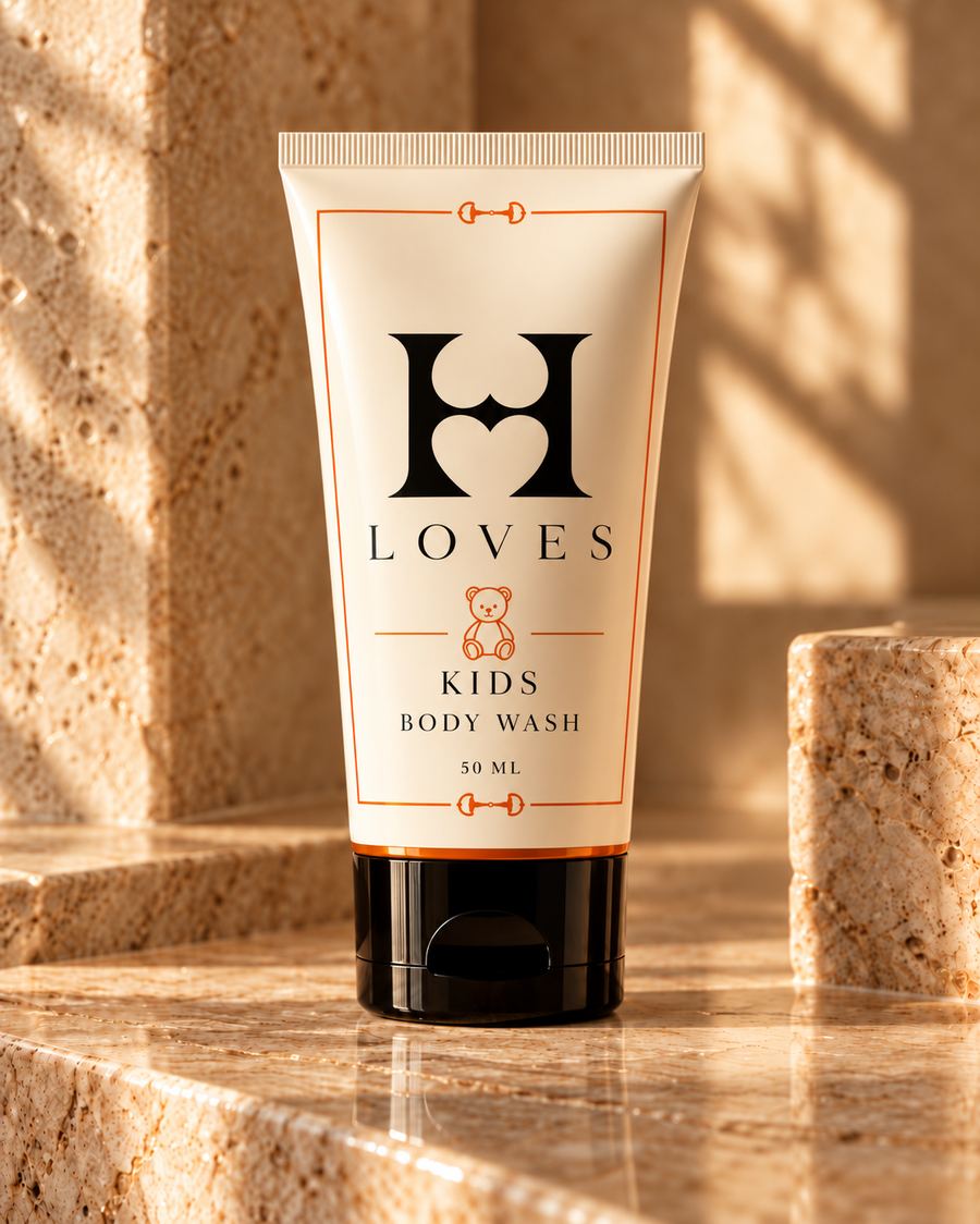 H Loves kids body wash