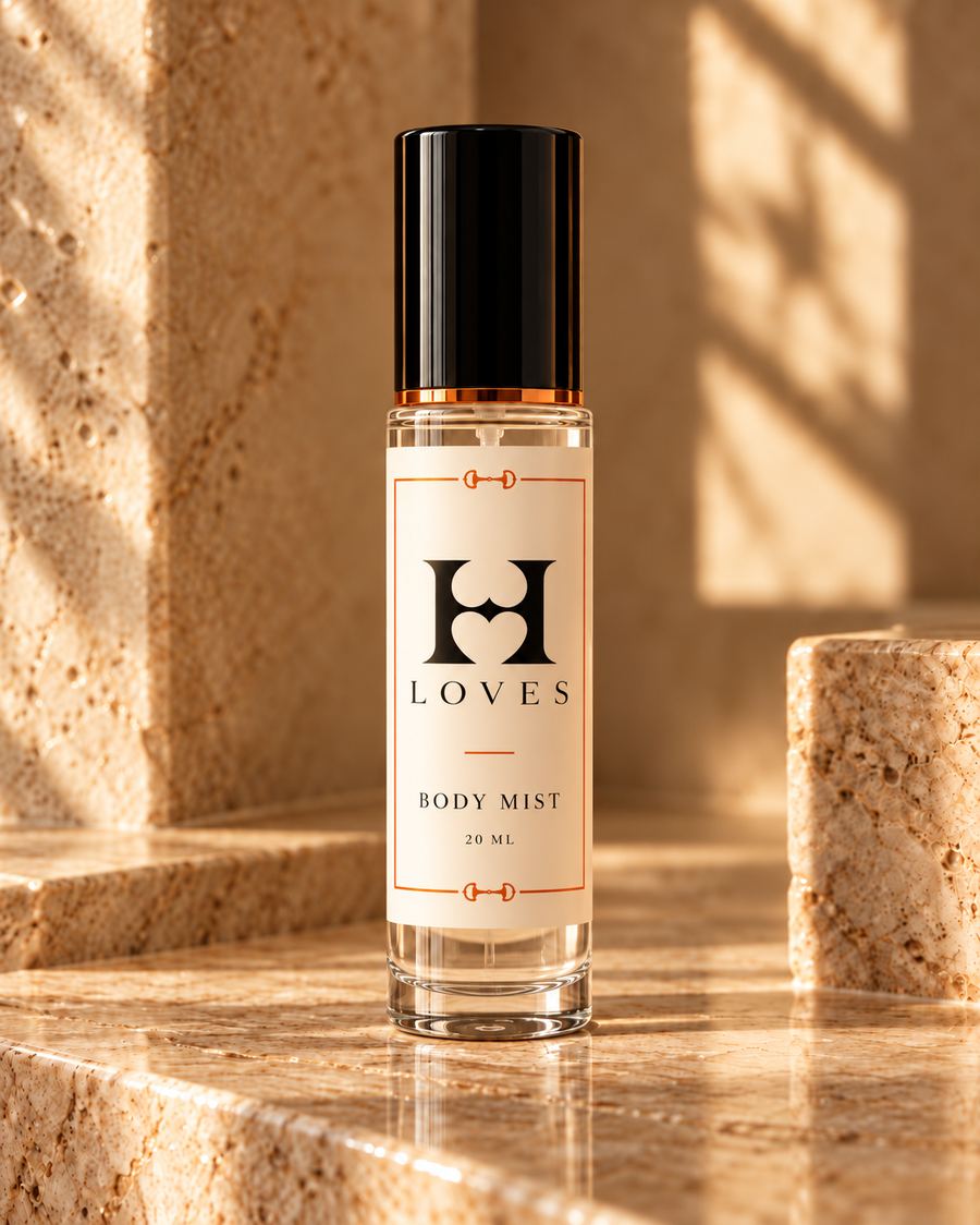 H Loves body mist
