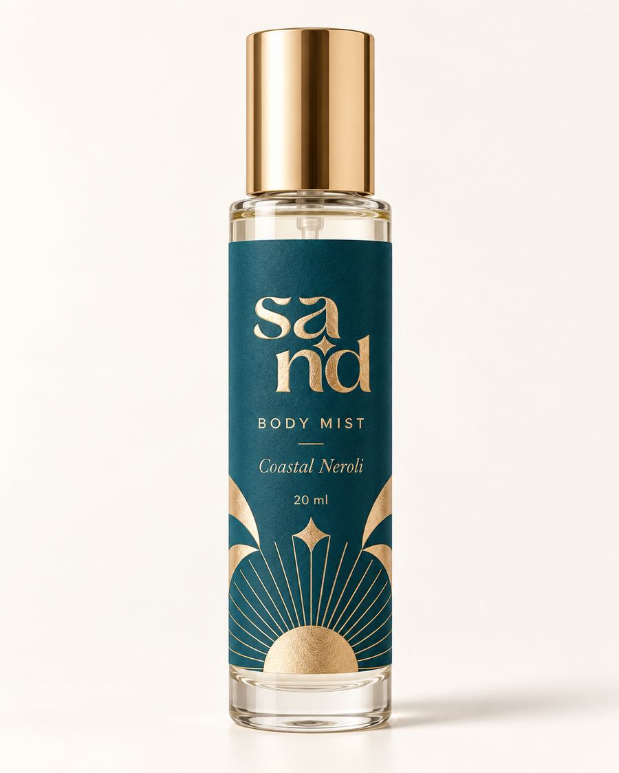 Sand body mist