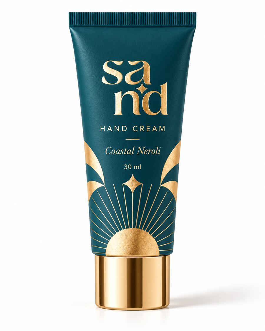 Sand hand cream