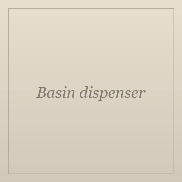 Basin dispenser