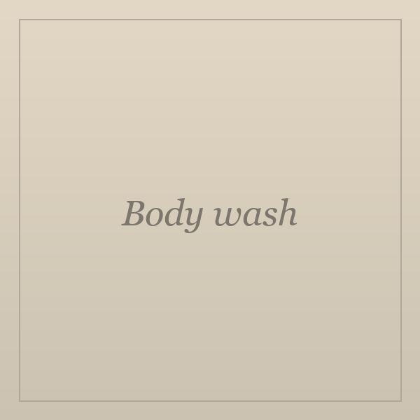 Body wash